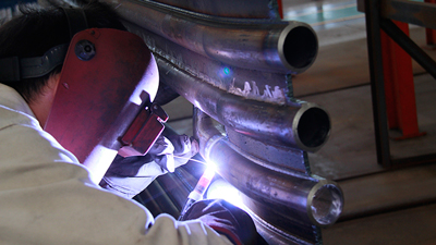 Producción en la fabrica de Huadong Boiler